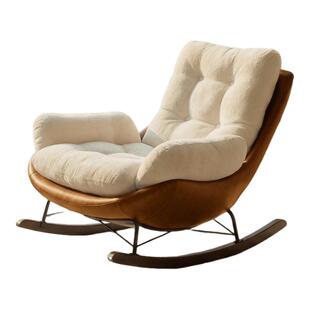 懒人沙发可躺可睡摇摇椅家用懒人椅阳台休闲椅子轻奢躺椅客厅摇椅