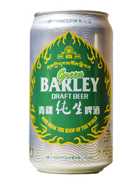 西藏拉萨青稞纯生啤酒355ml*12罐