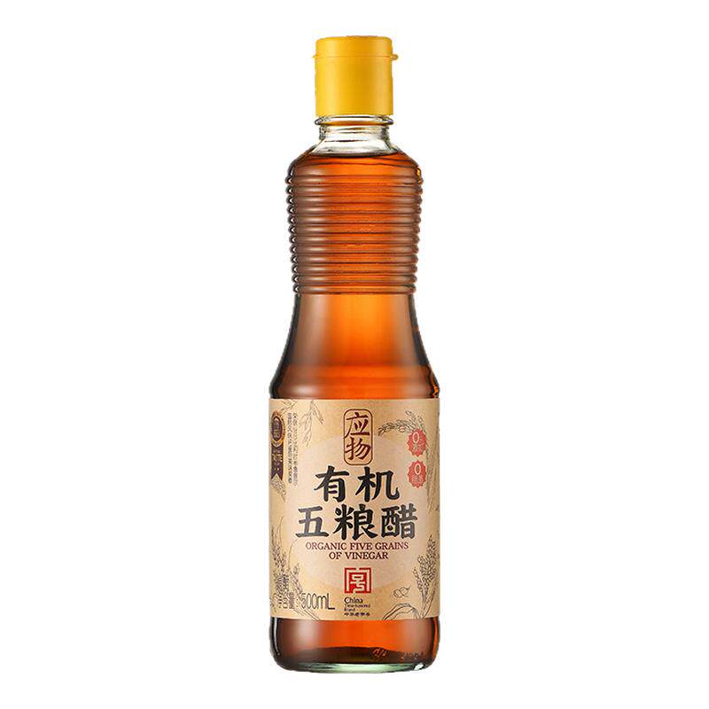 应物有机五粮醋500ml清香米醋