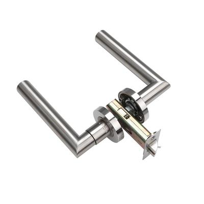 普佰特极简静音木门锁生态一字锁