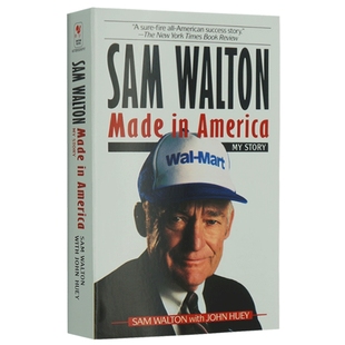 Sam Walton Made in America 英文原版人物传记 富甲美国沃尔玛创始人山姆沃尔顿自传 刘强东佐斯书单 英文版 进口原版英文英语书