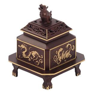 故宫纯铜香炉家用室内熏香炉檀香香薰炉盘香沉香中式摆件宣德炉