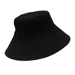 日本客供有机棉UV双面防晒帽女大头围大檐百搭韩版防紫外线遮阳潮