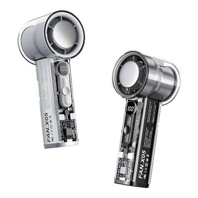 透明高速制冷手持小风扇