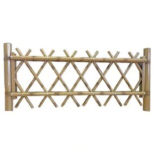 不锈钢仿竹护栏户外景区新农村建设仿真竹篱笆围栏花园菜园竹栅栏