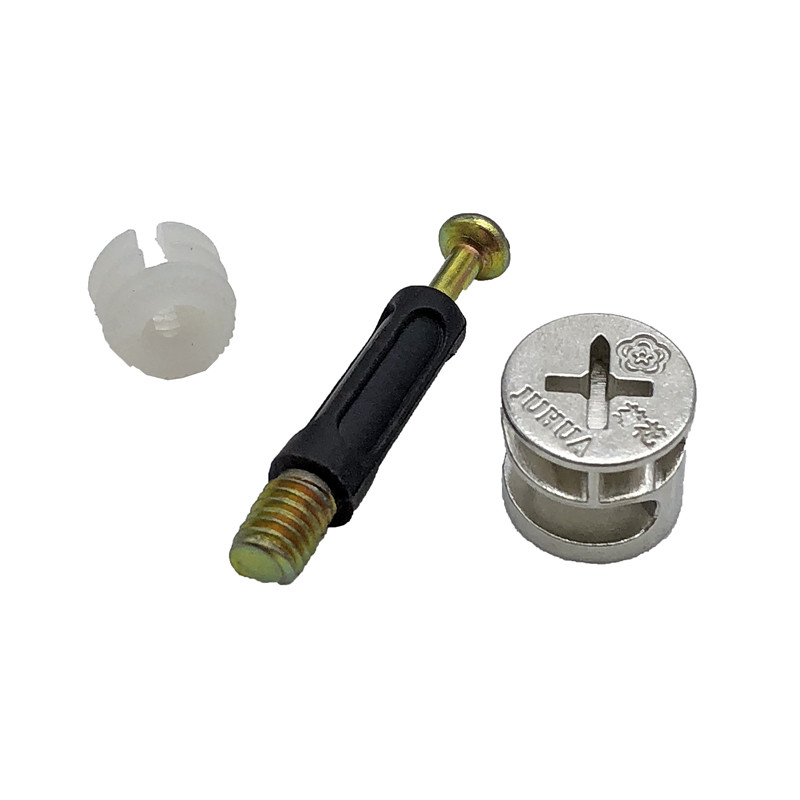 加厚合金10 12 15 mm 偏心轮三合一连接件螺母家具锁扣衣柜配件