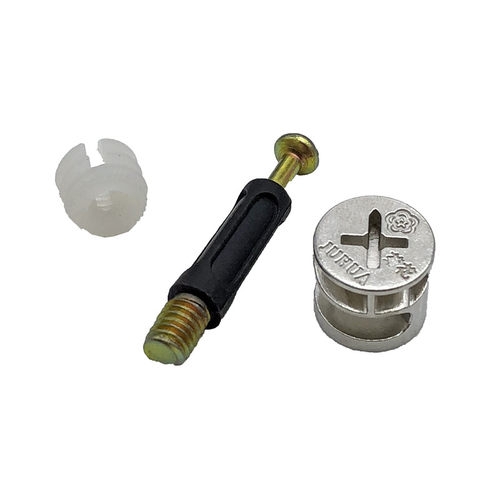加厚合金10 12 15 mm 偏心轮三合一连接件螺母家具锁扣衣柜配件