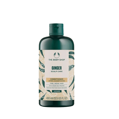 【自营】Thebodyshop美体小铺生姜洗发水护发素400ml无硅油英国