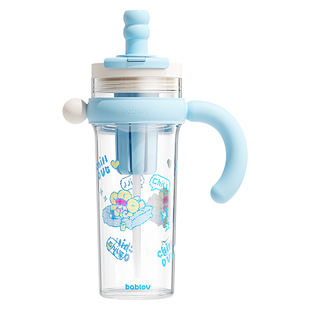bablov巨无霸水杯大容量吸管杯tritan夏天冰霸杯子女生高颜值水壶