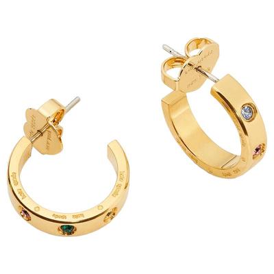 katespade艺术波点小圈式耳环