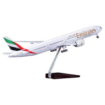 777阿联酋拼装飞机模型47厘米