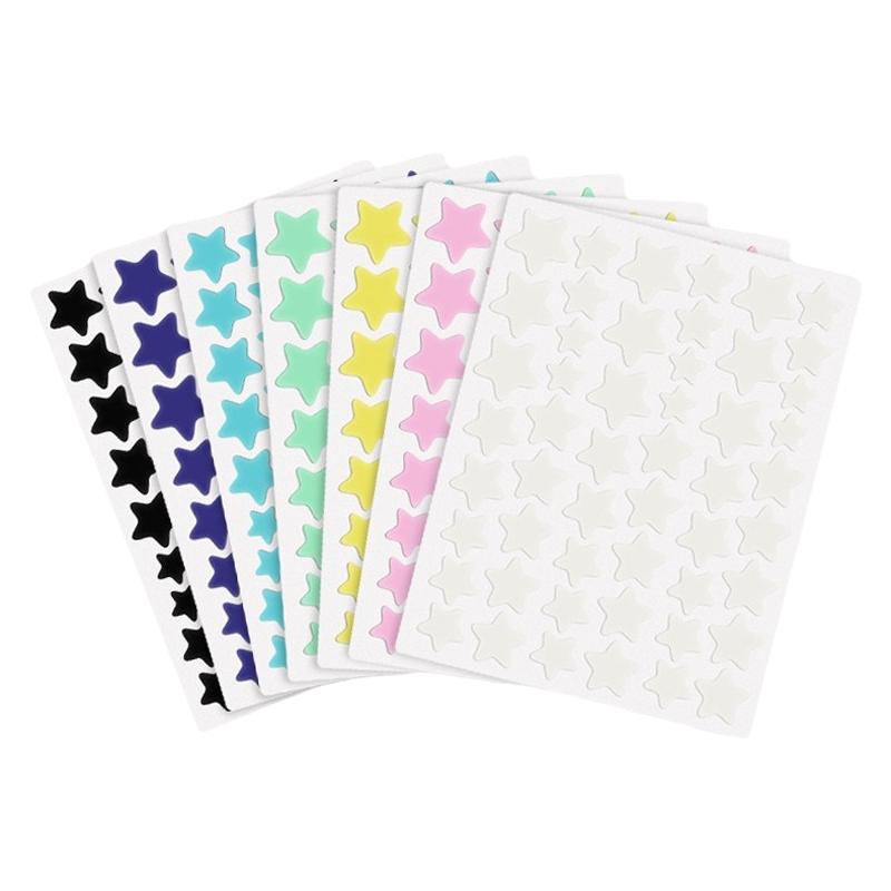 51贴彩色星星痘痘贴水胶体遮痘化妆/美容工具