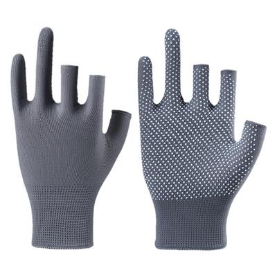 钓鱼防晒手套专用飞磕防刺路亚夏季透气防滑半指漏指冬季防寒保暖