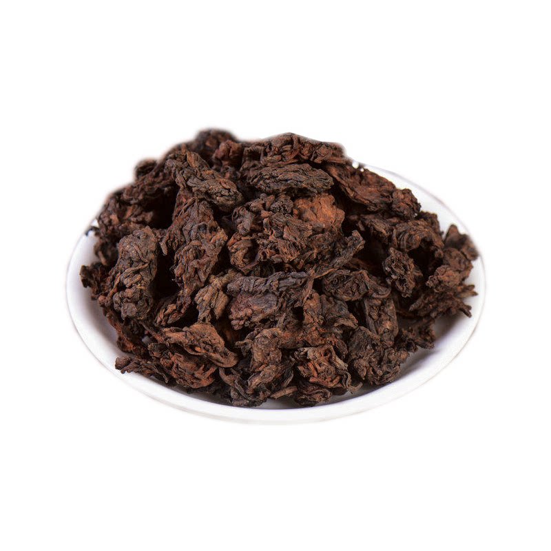 兰香老茶头普洱茶熟茶散茶临沧昔归古树料250克/罐老普洱熟普茶叶