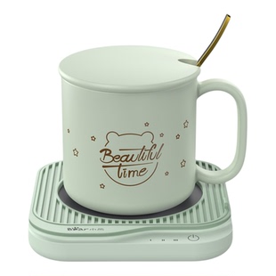 小熊恒温杯垫加热牛奶神器暖暖杯55度恒温杯家用保温水杯加热底座