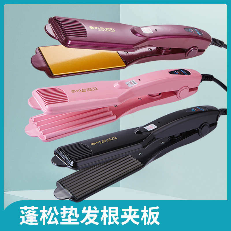 玉米须夹板玉米烫蓬松垫发根内麦穗女烫头发神器迷你小波浪不伤发