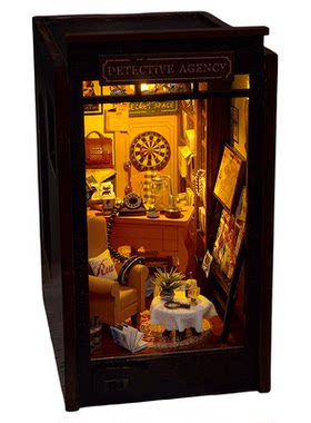 天予diy微缩模型小屋益智玩具