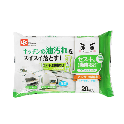 日本LEC丽固去油污湿巾