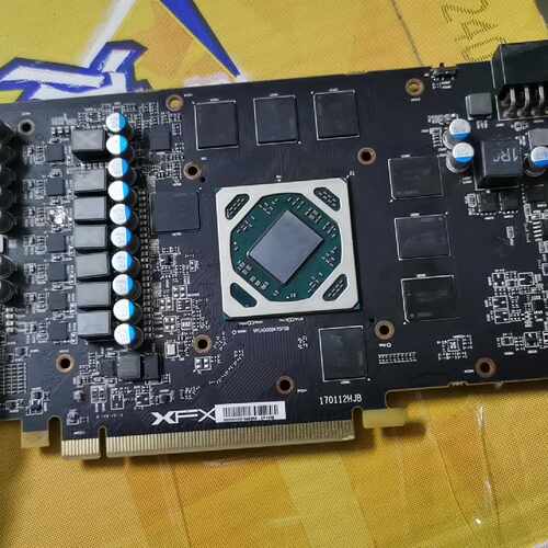 【议价-可维修】一张580-8G显卡，显卡有一颗供电烧了已经上图了
