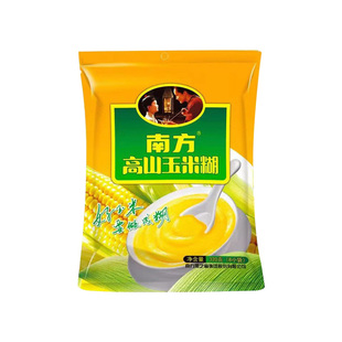 南方黑芝麻高山玉米糊320g/袋装速食糊糊粗粮早餐代餐营养谷物粉