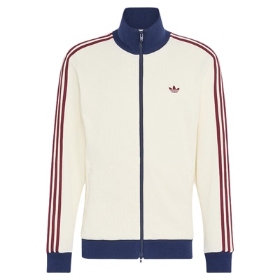 【金币抵16】adidas三叶草华夫格漏斗领夹克26春男针织外套KY5769
