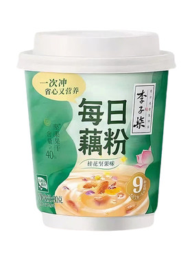 李子柒桂花坚果藕粉30g杯装