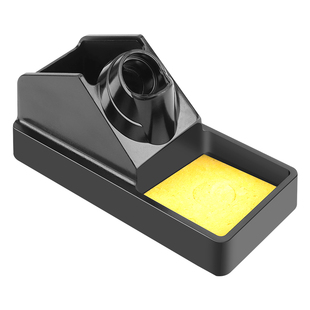 鹿仙子多功能电木烙铁架2合1电烙铁座936手柄支架铬铁焊接放置架