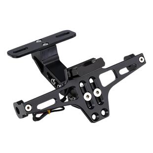 适用于川崎Z900 Z650 Z800 Z250 改装车牌架铝合金后牌照架短尾架