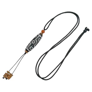 九眼天珠项链男女文玩配饰正品玛瑙编绳吊坠毛衣链一物一证