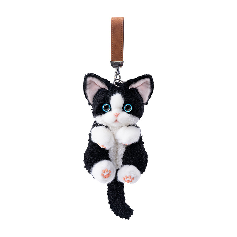 麦扣羊猫咪玩偶挂件钥匙扣