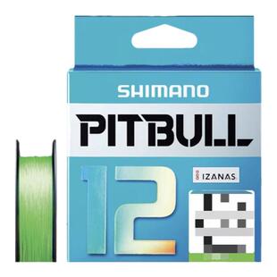 日本直邮SHIMANO禧玛诺12编PE线PITBULLPL-M52R150m0.6号绿正品