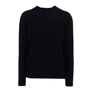 圣雪绒23秋冬新款女半高领绞花纯色羊绒衫内搭通勤套头针织衫