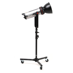 神牛金贝耐思地灯架摄影器材滑轮地灯架 影室灯架 闪光灯打底光