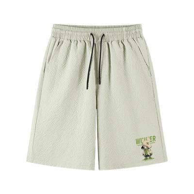 JSWJEANS泡泡纱冰丝短裤男夏季