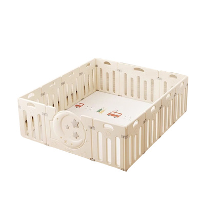 BABYGO婴儿星月游戏围栏学步室内