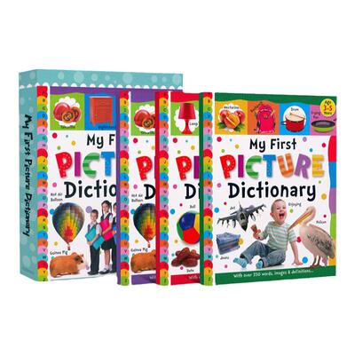 My First Picture Dictionary 宝宝的1000个单词书儿童图片词典 进口英文原版儿童早教图画书婴幼儿童早教启蒙绘本启蒙益智点读版
