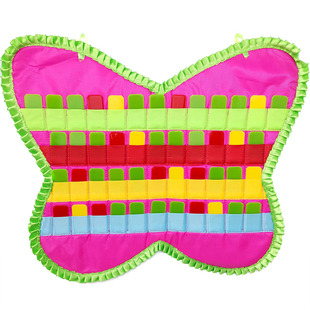 包邮晨检卡袋幼儿园早教教具晨检牌晨检袋考勤儿童晨检卡卡片绿色