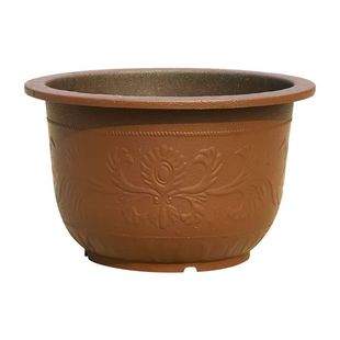 大口径塑料紫砂花盆加厚特大号花盆户外种树养睡莲盆盆景种花种植