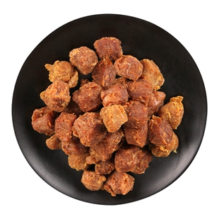 放牛吃草素牛肉粒300g素食佛家纯素零食素牛肉干豆制品素肉人造肉