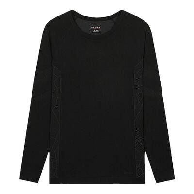 蜘蛛秋冬男弹力透气舒适打底上衣