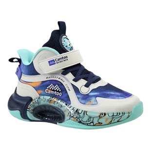 卡途童鞋秋冬款男童双网透气训练篮球鞋学生校园防滑运动鞋中大童