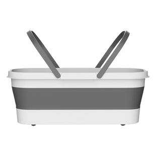 可折叠带轮子拖把桶长方形拖地桶家用洗车涮地板的水桶单桶沥水盆