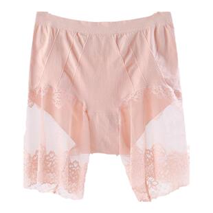 新大码安全裤女200斤胖mm防走光防磨腿不卷边高腰收腹提臀二合一