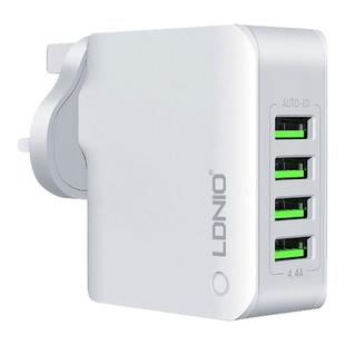 多口4usb充电器多功能手机充电头欧标英标插座旅游便携支持苹果三星华为手表充电器替换插脚港版旅行充电套装