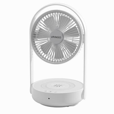 七彩叮当免打孔壁挂厨房卧室风扇