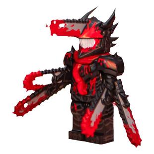 国潮玩具电锯人积木小人仔电次玛奇玛动漫周边儿童礼物适用于乐高