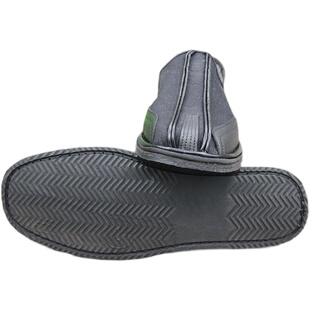 老北京传统布鞋武术鞋练功鞋太极鞋僧鞋手工洒鞋轮胎底靸鞋补丁鞋