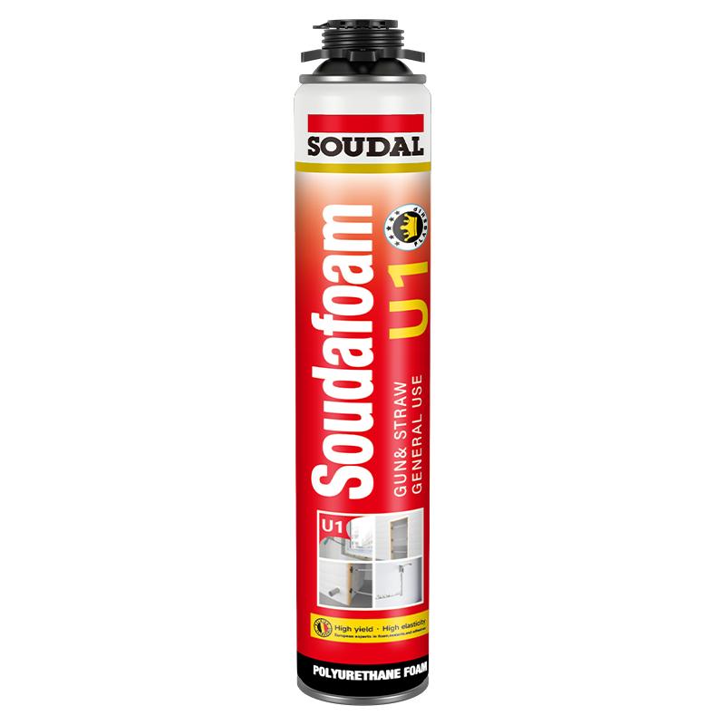 速的奥(SOUDAL) U1发泡胶门窗填充缝剂防水补漏泡沫a1无甲醛