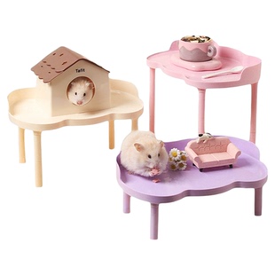 它适考拉仓鼠平台金丝熊二层平台造景家具解闷玩具多功能用品大全