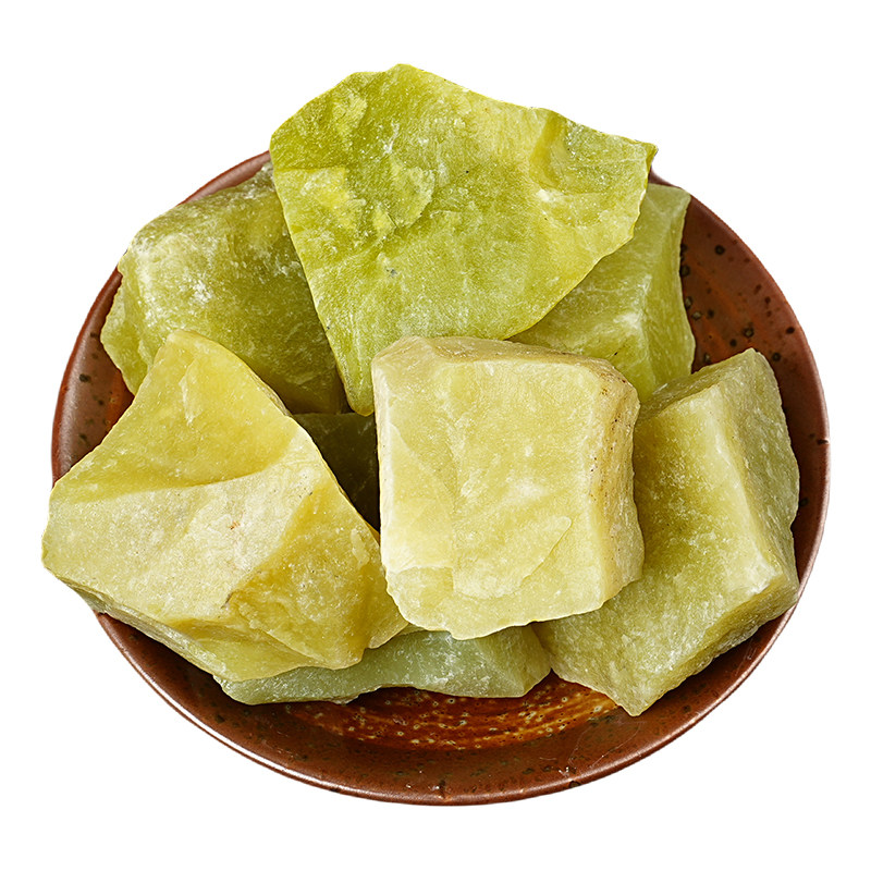 晶拉霸天然柠檬玉原石摆件
